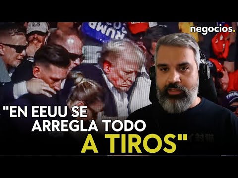 "En EEUU se arregla todo a tiros. Es curioso que los ataques a Trump sean tras los debates". Refoyo