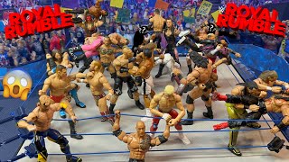 ROYAL RUMBLE WWE ACTION FIGURE MATCH!!!