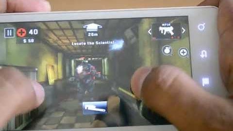 dead trigger 2 gameplay karbonn titanium s1