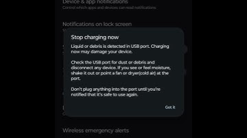 ok to use usb port phone no longer detects liquid or debris f