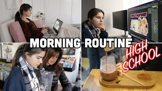 Morning Routine of a Senior in High School