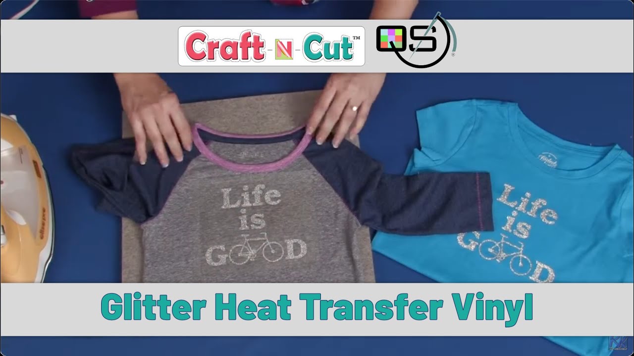 Glitter Heat Transfer Vinyl YouTube