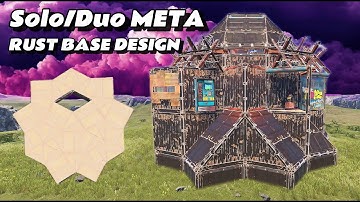The best SOLO/DUO bunker RUST base design