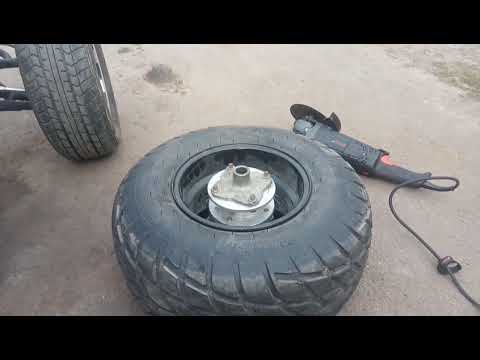 Ремонт оси квадроцикл.