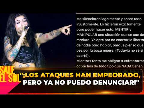 ¡Cazzu ESTALLA contra Nodal por la “Ley Cazzu” y DENUNCIA que fue “SILENCIADA”! I Sale el Sol