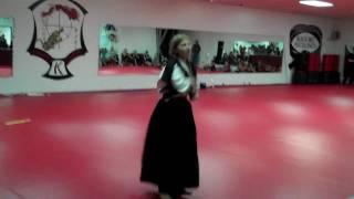 Sensei Gayle's creative sword form 12-11-10