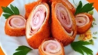 Cordon bleu din piept de curcan/super gustos😃Monik Cooking
