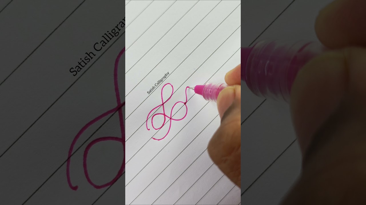 Beautiful Handwriting (practice) 