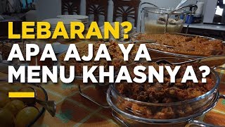 Penasaran Dengan Menu Khas Lebaran Tonton Nya Sdane Habis Guys 