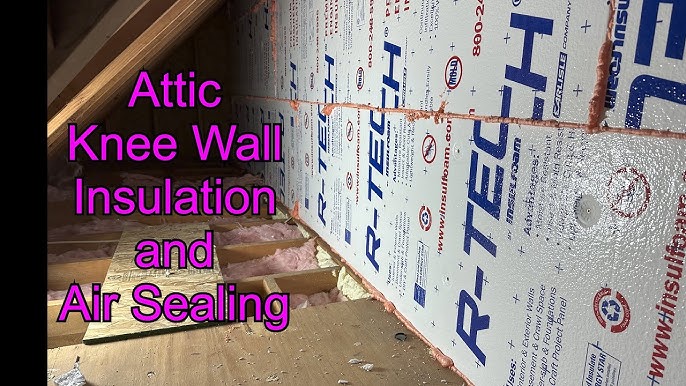 Attic Stair Insulation DIY 