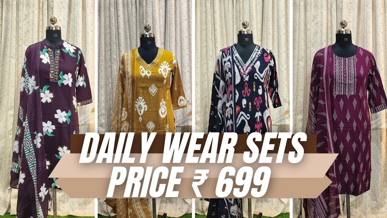 Daily wear Kurti set price: ₹699 visit www.perfectcollections.shop