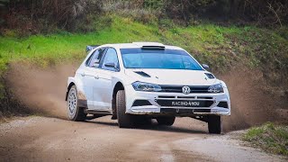 Test João Barros Volkswagen Polo Gti | Guilherme Meireles Peugeot Rally4 | Test Day Gravel Fafe 2024