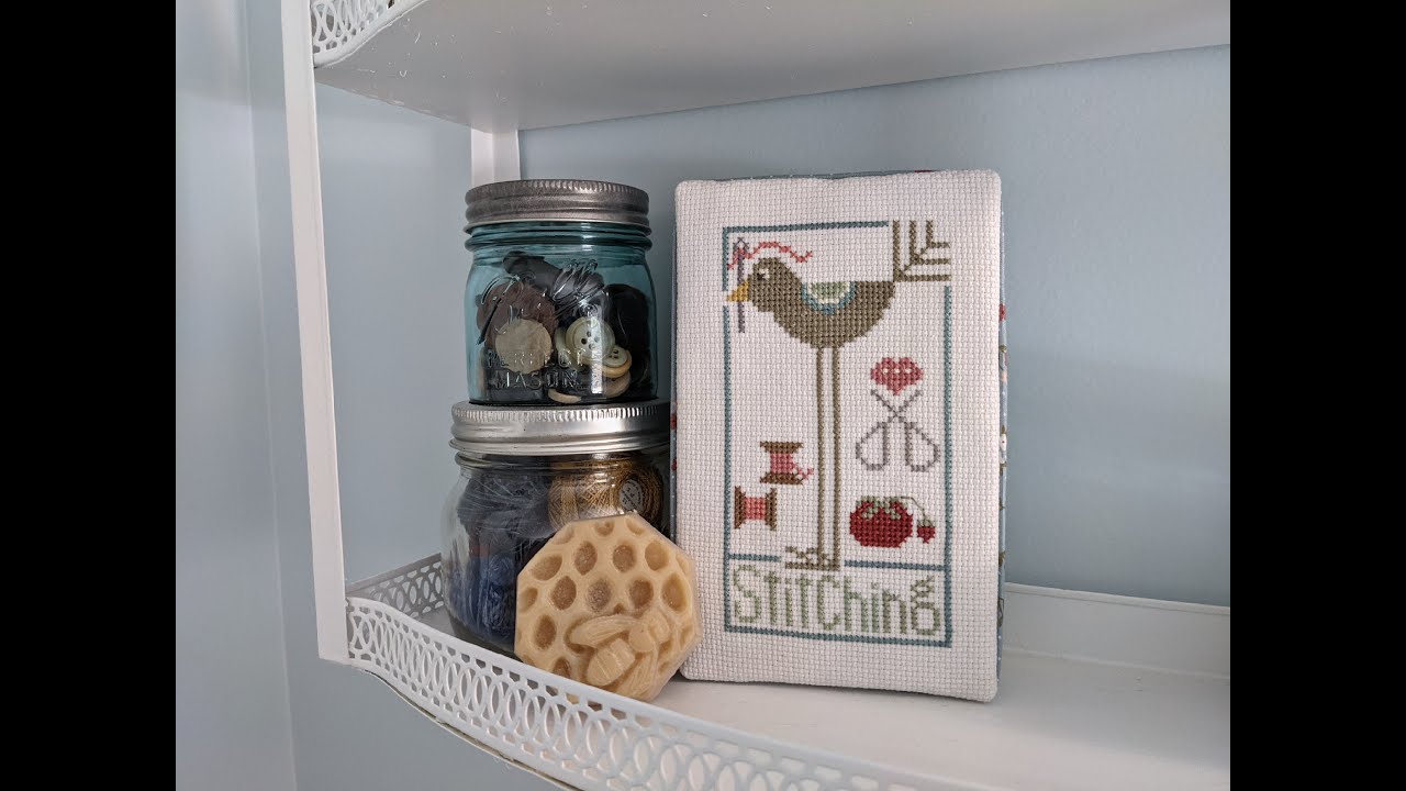 Flosstube Extra: No Sew Styrofoam Block Cross Stitch Finishing Tutorial