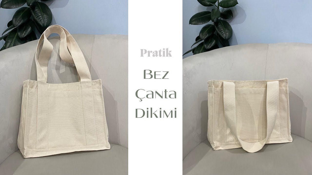Kanvas Çanta Dikimi | Bez Çanta Dikimi