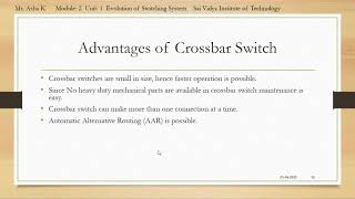Cross Bar Switch: M2 C2