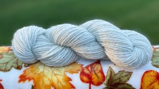 How To Spin A 4-ply Alpaca Blend On an EEW 6.0 From A Woolen Prep Batt Blending Alpaca And Wool Card Spin Knit