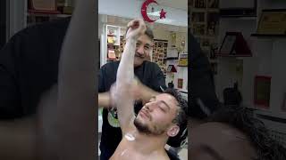 asmr massage turkishbarber skincare barber massagetherapy relaxingmassage shorts