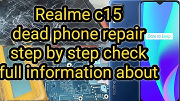 Realme c15 dead phone repair dead boot power ic cpu emmc repair