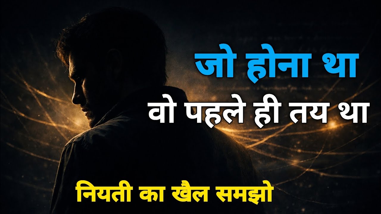 नियति का खेल कोई नहीं समझता | Why Everything Happens for a Reason Hindi