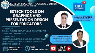 EdTech Tools on Graphics and Presentation Design for Educators