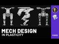 Want to Design a REALISTIC Mech in Plasticity? Watch This
