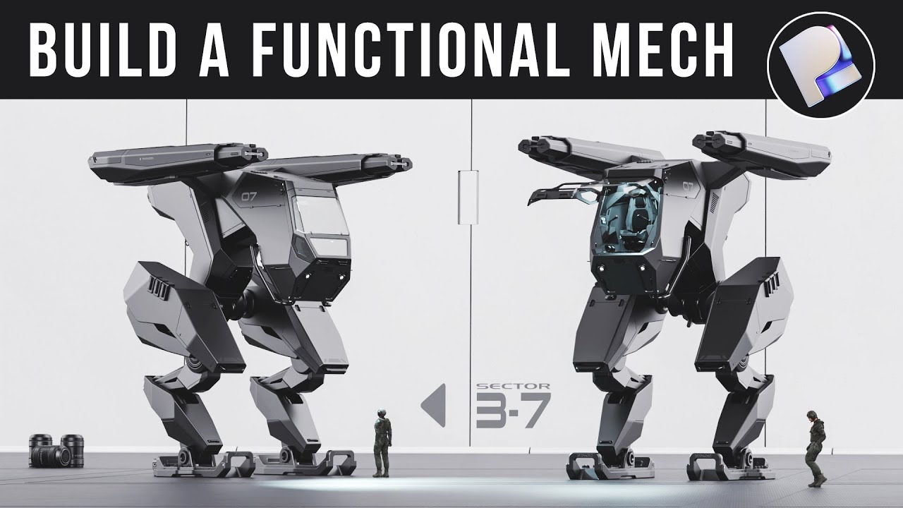 Want to Design a REALISTIC Mech in Plasticity? Watch This