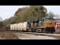 Railfanning The CSX SP Line In Jacksonville! ~ Ft. SD50 &amp; YN2 Leaders