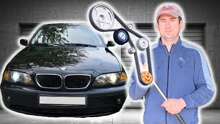BMW двиг М56 Как правильно выставить ГРМ:Автосервис в США