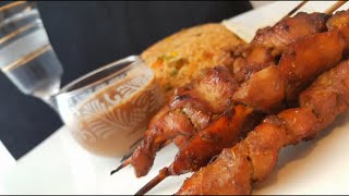ساتي الدجاج و ارز ناسي جورين - Satti Chicken and Nasi Goren rice