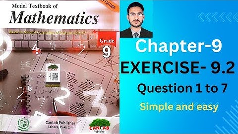 Class 9 math exercise 9.2 Question 1 to 7 | cantab publisher | Area of similar figures | exe 9.2
