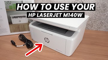 How to Setup and Use Your HP LaserJet M140w Laser Printer