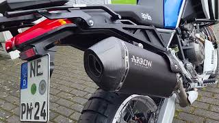 Arrow Sonora Auspuff für Aprilia Tuareg 660