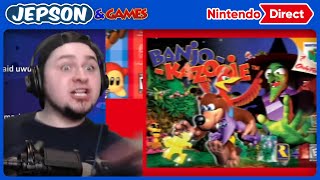 Nintendo Direct: Banjo-Kazooie on Switch & other games that don't matter as much!