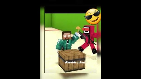 When Samurai Herobrine Plays Squid Game Dalgona Candy | Monster school Minecraft Animation #shorts