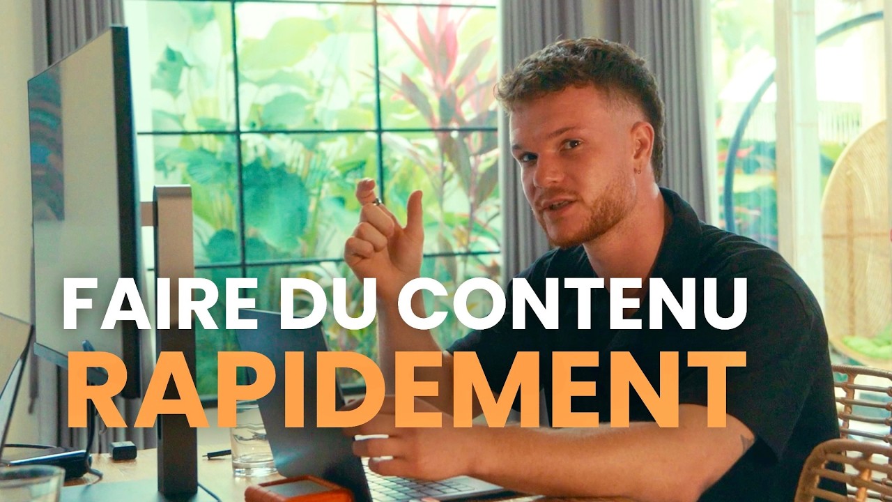 ⁣8 techniques pour faire du contenu sans y penser