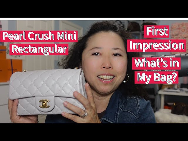 Chanel Mini Rectangular Pearl Crush First Impression, What's in my bag?, Dossier Scents