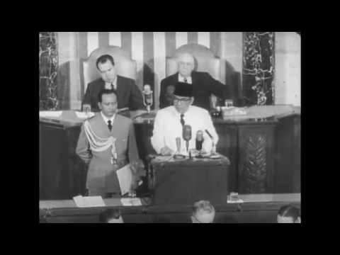 Bung Karno's speech at the UN General Assembly