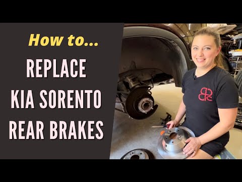 How To Replace Kia Sorento Rear Brake Pads & Rotors