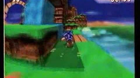 Sonic X-treme (Jade Gully zone) (Act1)