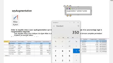 Access: exemples de requêtes actions