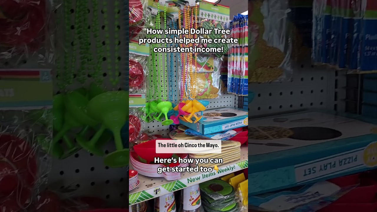 How simple Dollar Tree products helped me create consistent income. Here’s how you can get started