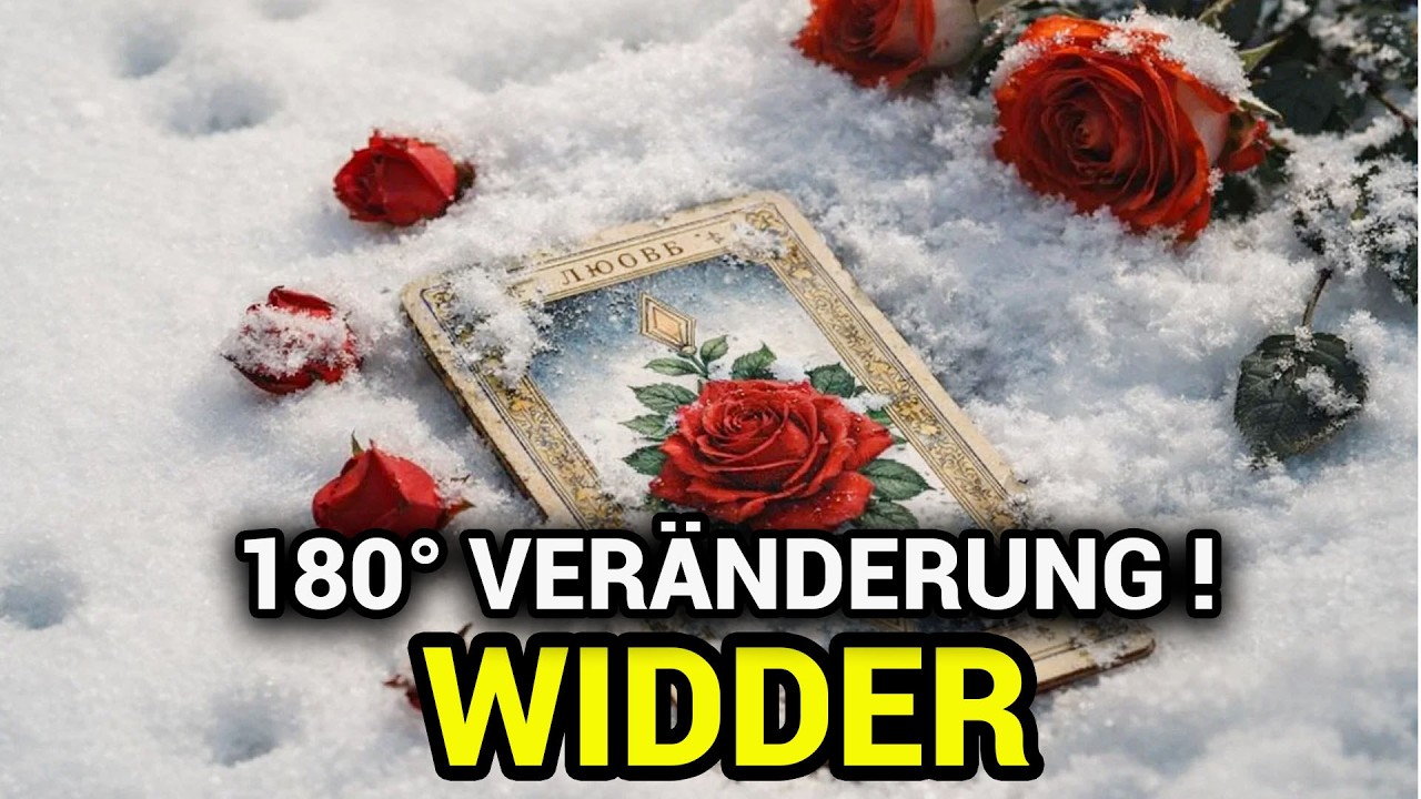 WIDDER ♈ 180° WENDE! GROSSE LIEBE KOMMT 💖 KARMA ENDET 💫 EIN NEUES KAPITEL BEGINNT! #widder