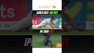 Same Catch, Different Decision? 🧐 #IPL2026 #ashes #ipl2024 #gujrattitans #rcb #playbold