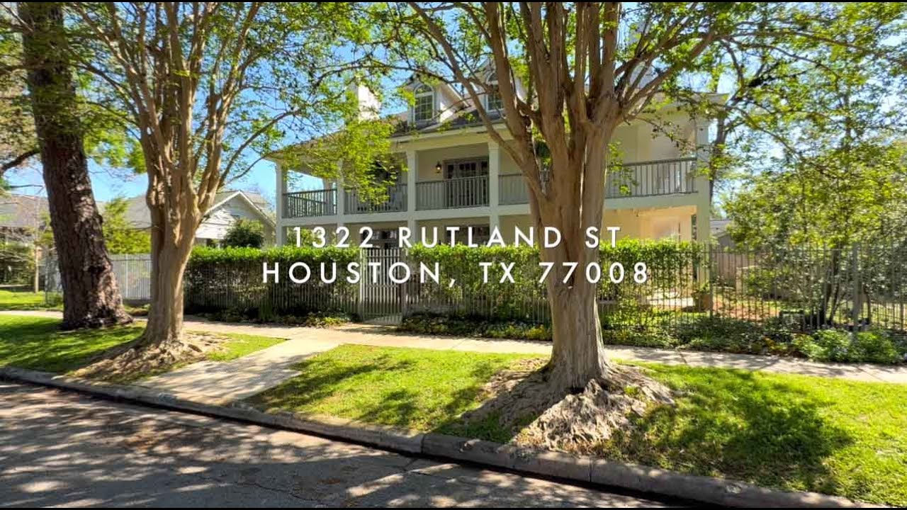 1322 Rutland St, Houston, TX 77008 #realestate #realestatephotography # ...