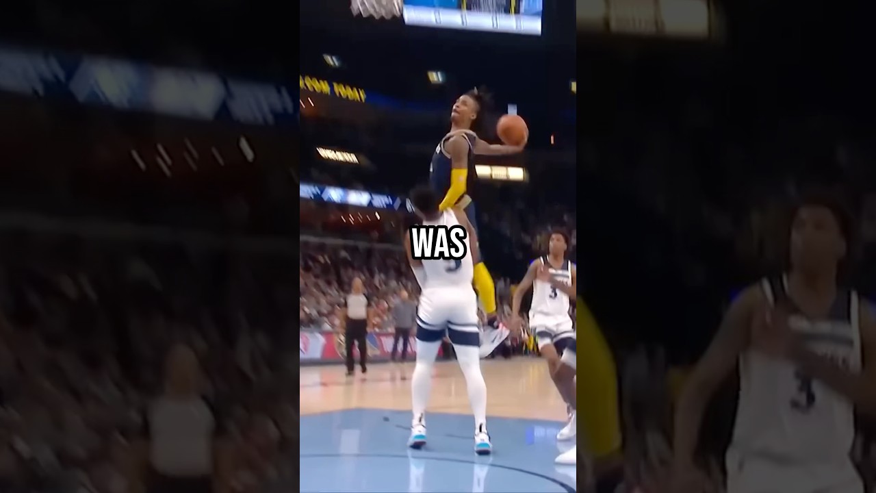 Топ-5 данков Джа Моранта, но они становятся все более и более опасными 😱🤯 