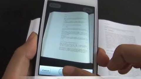 DocScan integrated with Dropbox