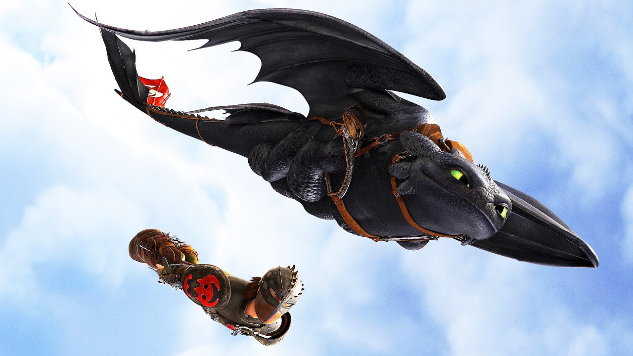 Mysterious Dragon Rider Captures Hiccup | How To Train Your Dragon 2