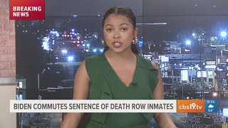 President Biden commutes sentences for most of the inmates on federal death row