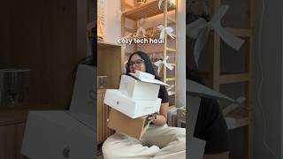 cozy tech haul! #logitech #apple #cozydesksetup #cozygamingsetup #techhaul #techreviews