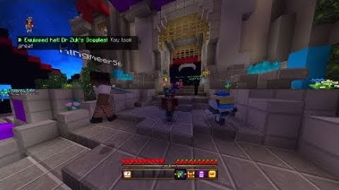 Minecraft,unlocking new block party hat! (Hive)